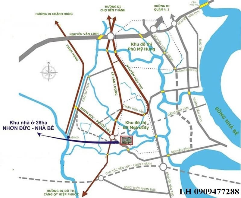 THÔNG TIN CHI TIẾT DỰ ÁN GS METROCITY NHÀ BÈ