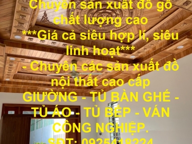 Nội thất Nguyễn Hưng - Chuyên sản xuất đồ gỗ chất lượng cao