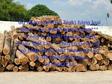 ***Gỗ nhập khẩu(Gỗ Teak) hàng loại đẹp*** Giá thành phải chăng***