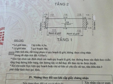 Nhà riêng 4x17m, đường Nguyễn Sỹ Sách, Phường 15, Tân Bình, ngay chợ Tân Trụ. Chỉ 4.5 tỷ