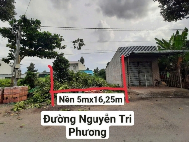 Bán 81.2m2 Nền Siêu Đẹp Cho Nhà Đầu Tư Tại Mặt Tiền Đường Nguyễn Tri Phương, Thị Trấn Mỹ An