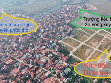 ĐẤT ĐẸP - GIÁ TỐT - Vị Trí Đắc Địa Tại Khu Đấu Giá Đồng Tre, Lỗ Gió, Phúc Thọ, TPHN