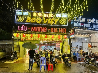 SANG NHƯỢNG NHÀ HÀNG LẨU - NƯỚNG TẠI ĐƯỜNG ĐÀM VĂN LỄ, PHƯỜNG NAM SƠN, TP BẮC NINH