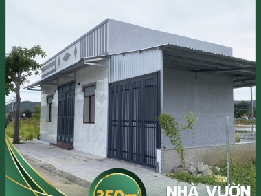 Nhà vườn gần TTHC TP Bà rịa 350 m2 SHR giá 5.5tr/m2 - NH hỗ trợ 70%