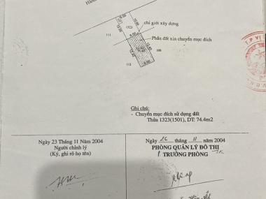 Cần Tiền Bán Gấp Đất SHR Tại Đường Trần Hưng Đạo, Khu Vực 4,P 5,Vị Thanh,Hậu Giang