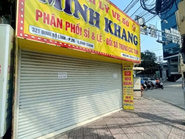 CHO THUÊ MẶT BẰNG KINH DOANH NGAY GÓC NGÃ TƯ NGUYỄN XÍ - ĐINH BỘ LĨNH