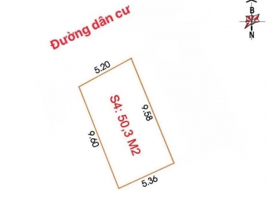 Bán lô 50m2 sát ngã tư Bùi Dương Lịch, Hồ Bá Kiện, Quán Bàu